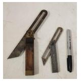 (2) Sliding Bevel Squares