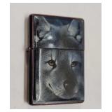 Vtg Dehoo Wolf Lighter