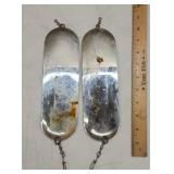 (2) Luhr Jensen #1 Chrome Herring Dodgers