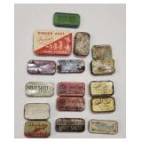 (16) Vtg Tins of Mixed Brands of Split Shots,