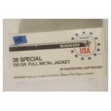 Box of 45 Winchester 38 Spec. 130gr FMJ
