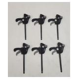 (6) 4' Ratcheting Bar Clamps