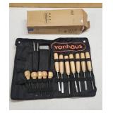 Vonhaus 16pc Wood Carving Set