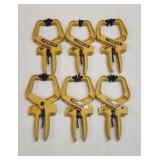 (6) 4' Quick-Grip Handi-Clamps