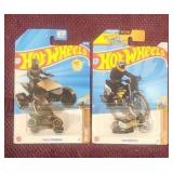 (2) NIP HotWheels 'Dirt' Quad & Bike