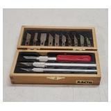 X-Acto Knife Set in Wood Box