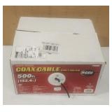 Mostly Full Box of RG6U Coax Cable