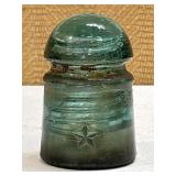 Vintage 3 in. Green Insulator