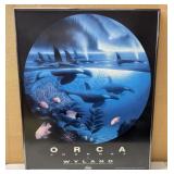 WYLAND Gallery Orca Journey 25 in. X 30 in.