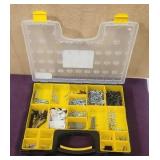 20 Bin Storage Case Full of Screws, Nails & Bolts