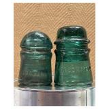 (1) Vintage Brookfield 3.5 in. & (1) 3.75 in.