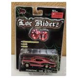 NIP '68 Pontiac GTO Loc Riderz 1:64 Scale