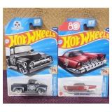 (2) NIP HotWheels Celebration Racers