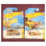 (2) NIP HotWheels Fast Foodie Vehicles