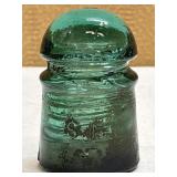 Vintage 3 in. S.F. Green Insulator