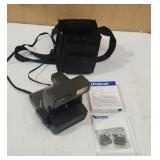Polaroid Camera with Case & Film
