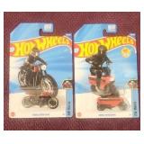(2) NIP HotWheels Street Bikes
