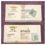 (2) Boxes of Eagle Brand 18ga 5000ct 9/16' Brads