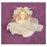 2.5' Bisque Porcelain Miniature Sitting Little