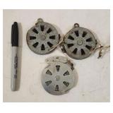 (3) Mechanical Fisher's Yo-Yo Automatic Reels. 2