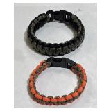 Pair of Paracord Survival Bracelets