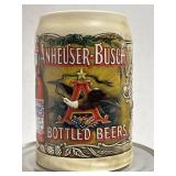 Collectible 1991 Budweiser Bottled Beer Stein