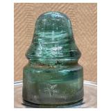 Vintage 4. in. Green Insulator