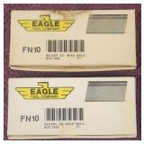 (2) Boxes of Eagle Brand 5000ct 18ga ï¿½ 3/8' Brads