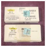 (2) Boxes of Eagle Brand 5000ct 18ga ï¿½ 3/4' Brads