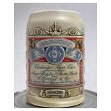 Collectible 1990 Antique Budweiser Label Stein