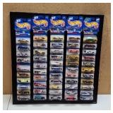 Loaded HotWheels Card Holder Display (53) 24ï¿½25