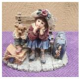 'Yesterday's Child' 4.5' Resin Figurine