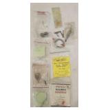 (10) Asstd Triple Hooks on Leader, Wire Leader