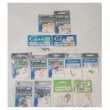 (13pks) Gamakatsu Assorted Hooks Sz 1-8