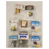 Size 6-2/0 Triple Hooks, 1 Pack of Doubles