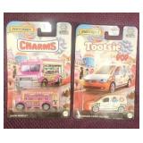 (2) NIP Matchbox Tootsie Roll Pop & Charms Vans