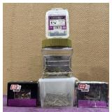 (5) Assorted Containers of Screws