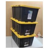 (2) Project Source (1) Greenmade 27gal Storage