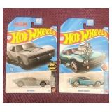 (2) NIP HotWheels 'Batmobile' & 'Rodger Dodger'