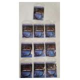 (10) Packs of Eagle Claw 1/0-2/0 2-Hook Lazer