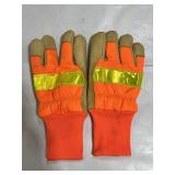 Pair of Leather Palm Gloves, Men's M