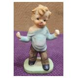 Vtg Maruri Japan Mad Little Boy Figurine 5' Tje