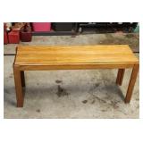 Solid Oak Side Table 16ï¿½25ï¿½55