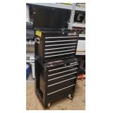 2pc Craftsman 13 Drawer Rollaway Tool Box, No