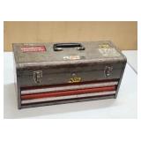 2-Drawer 18' Metal Toolbox