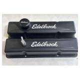Edelbrock Signature Series Valve Cover Set - 4443