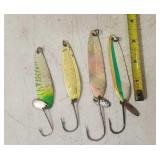 (4) Luhr Jensen &Gold Star Lures