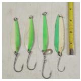 (4) Luhr Jensen Indiana Lures