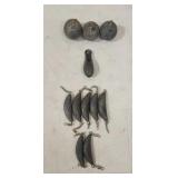 4oz & 5oz Banana, 8oz Sinker, (2) 16oz (1) 20oz