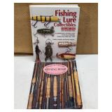 (1) Fishing Lure Collectibles Hardback and (1)